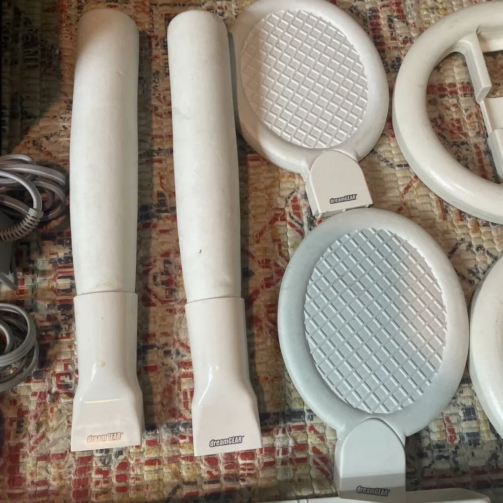 HUGE Nintendo Wii Console Bundle Lot With Wii SPORTS Game! Tested